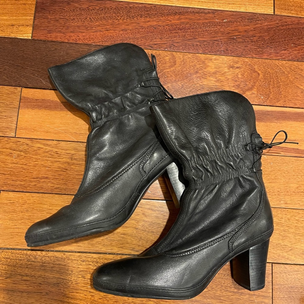 Clarks Artisan Collection Leather Boots- Women’s 12